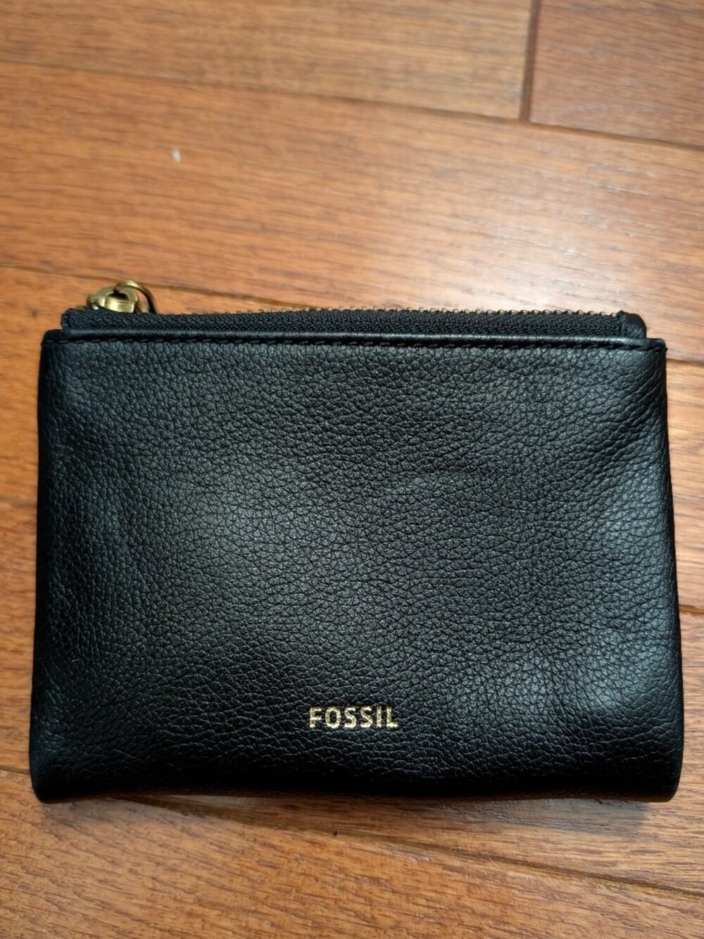 Fossil - Lainie Multifunction Black Leather Wallet